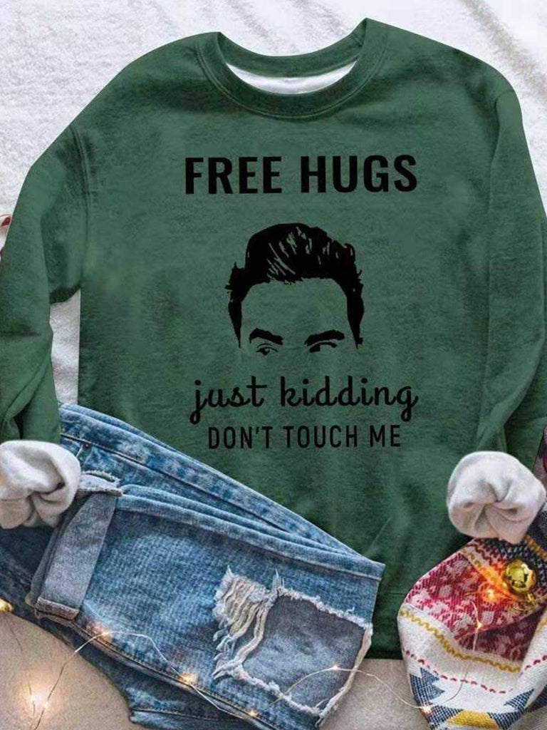 Free Hugs Pollover Sweatshirt