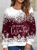 Not Made For Winter Snowflakes Shirt
