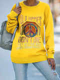 Old Hippies Don't Die Crew Sweatshirt