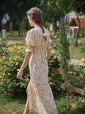 Floral Printed Maxi Dress