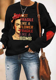 Character Print Sweatshirt