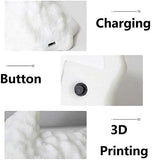 3D Printed LED Fire Dragon Night Light