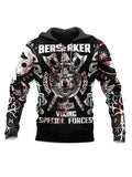 Helm Of Awe Symbol - Viking 3D All Over Printed Hoodie