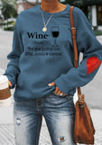 Wine Goblet Sweatshirt