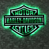 Personalized Motorcycle Neon LED Wall Art