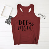 Women's Dog Mom Cotton Tank Top