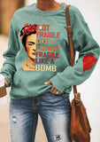 Character Print Sweatshirt