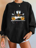 Halloween Gnomes & Pumpkin Sweatshirt