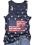 Independence Day Flag Print Tops