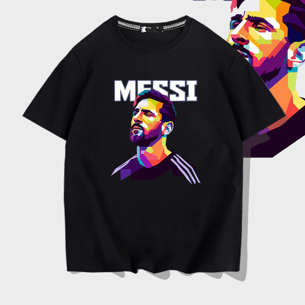 MESSI 10 Solid Color T-shirt