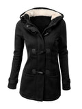 Button Down & Zip Fleece Hoodie Parka Jackets Coat