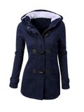 Button Down & Zip Fleece Hoodie Parka Jackets Coat
