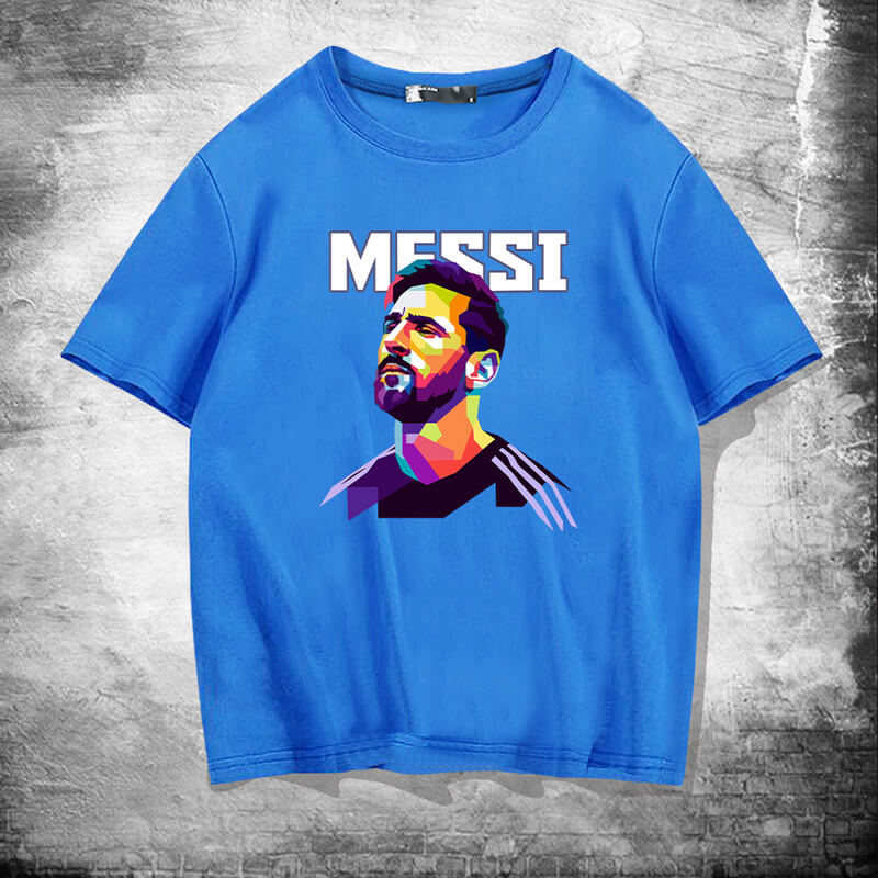 MESSI 10 Solid Color T-shirt