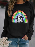Be Kind Rainbow Sweatshirt