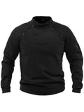 Tactical Soft Shell Zip Warm Fleece Sweater