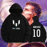 MESSI 10 Hooded Sweatshirt with Kangaroo Pocket