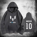 MESSI 10 Hooded Sweatshirt with Kangaroo Pocket