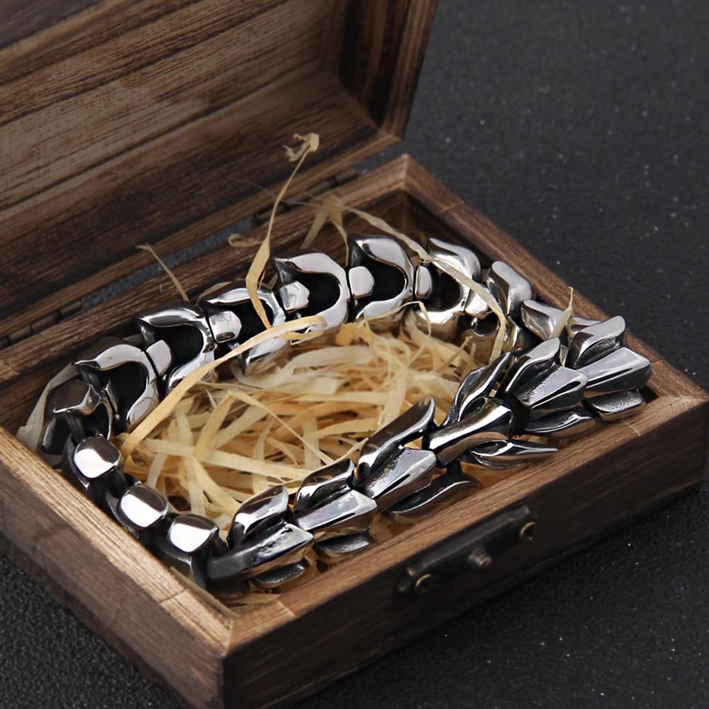 Hue Ouroboros Stainless Steel Bracelet