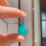 Silver Tourmaline Gemstone Set