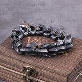Hue Ouroboros Stainless Steel Bracelet