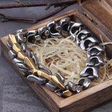 Hue Ouroboros Stainless Steel Bracelet