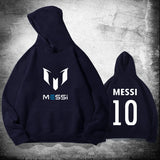 MESSI 10 Hooded Sweatshirt with Kangaroo Pocket