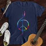 Peace Music Tie Dye T-Shirt