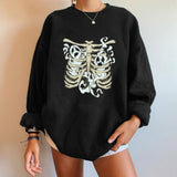 Halloween Skeleton BOO Sweatshirt