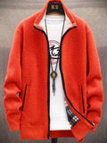 Men's Add Velvet Thickened Sweater Jacket