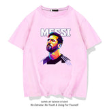 MESSI 10 Solid Color T-shirt