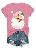 Christmas Santa Claus Print T-Shirt🎅