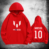 MESSI 10 Hooded Sweatshirt with Kangaroo Pocket