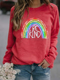 Be Kind Rainbow Sweatshirt