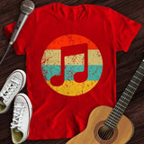 Retro Music Note T-Shirt