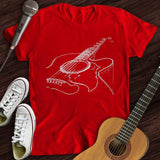 Guitar Sketch T-Shirt