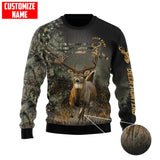 Personalized Name Deer Hunting Camo Unisex Shirts