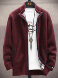 Men's Add Velvet Thickened Sweater Jacket