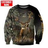 Personalized Name Deer Hunting Camo Unisex Shirts