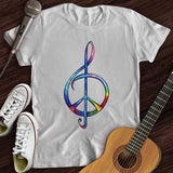Peace Music Tie Dye T-Shirt