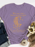 We Are the Granddaughters of the Witches You Could Not Burn Salem Witch  Print Short Sleeve T-shirt