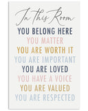 In this room Vertical Poster